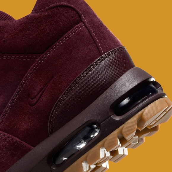 Nike Mens Air Max Goadome Boots Maroon - Picture 7 of 7